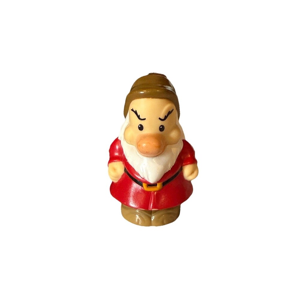 Little People Snow White Grumpy 7 Dwarves 2012 Mattel Figure Fisher Price Disney